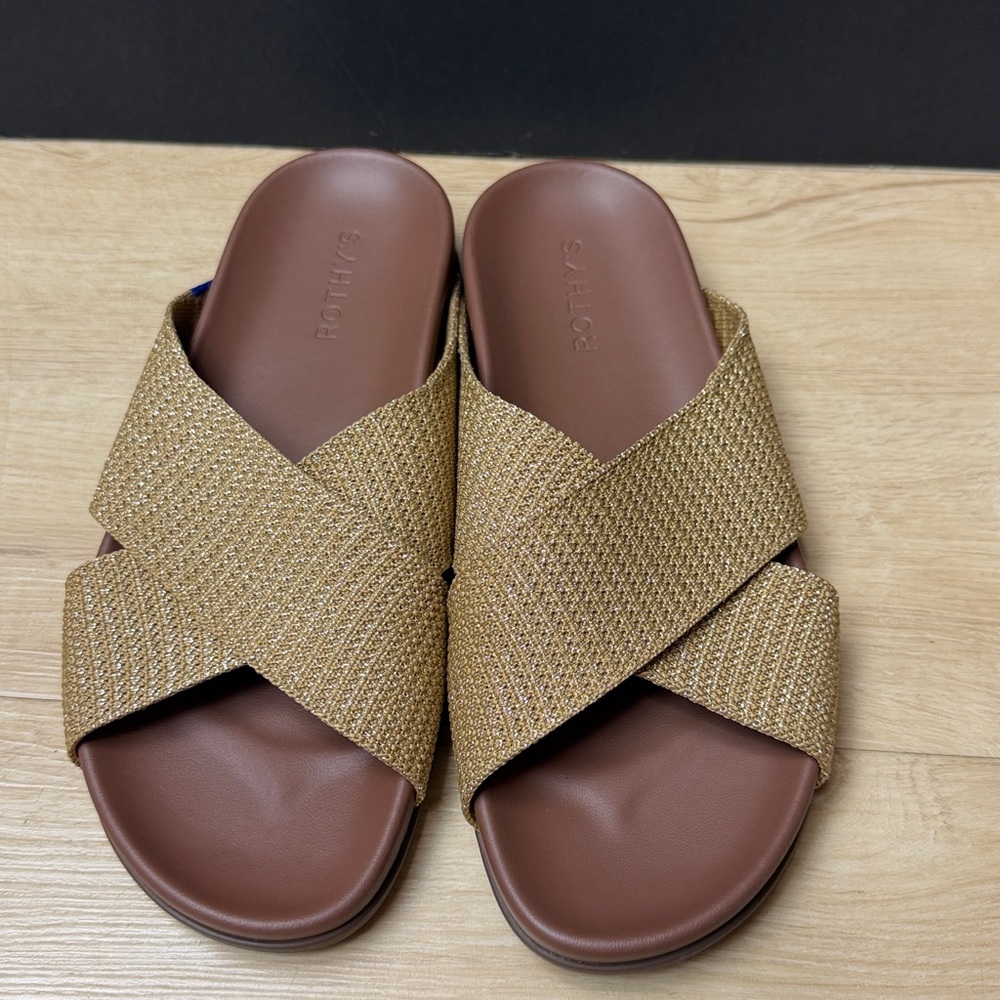 Rothy's The Weekend Slide in Golden Sun, SIZE 8 1/2 US - Picture 6 of 9